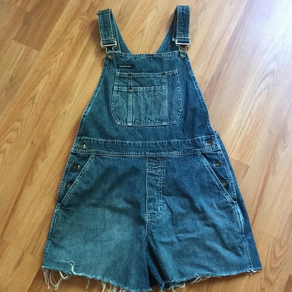 Dkny Pants - DKNY Overalls Jeans Shorts Size Medium